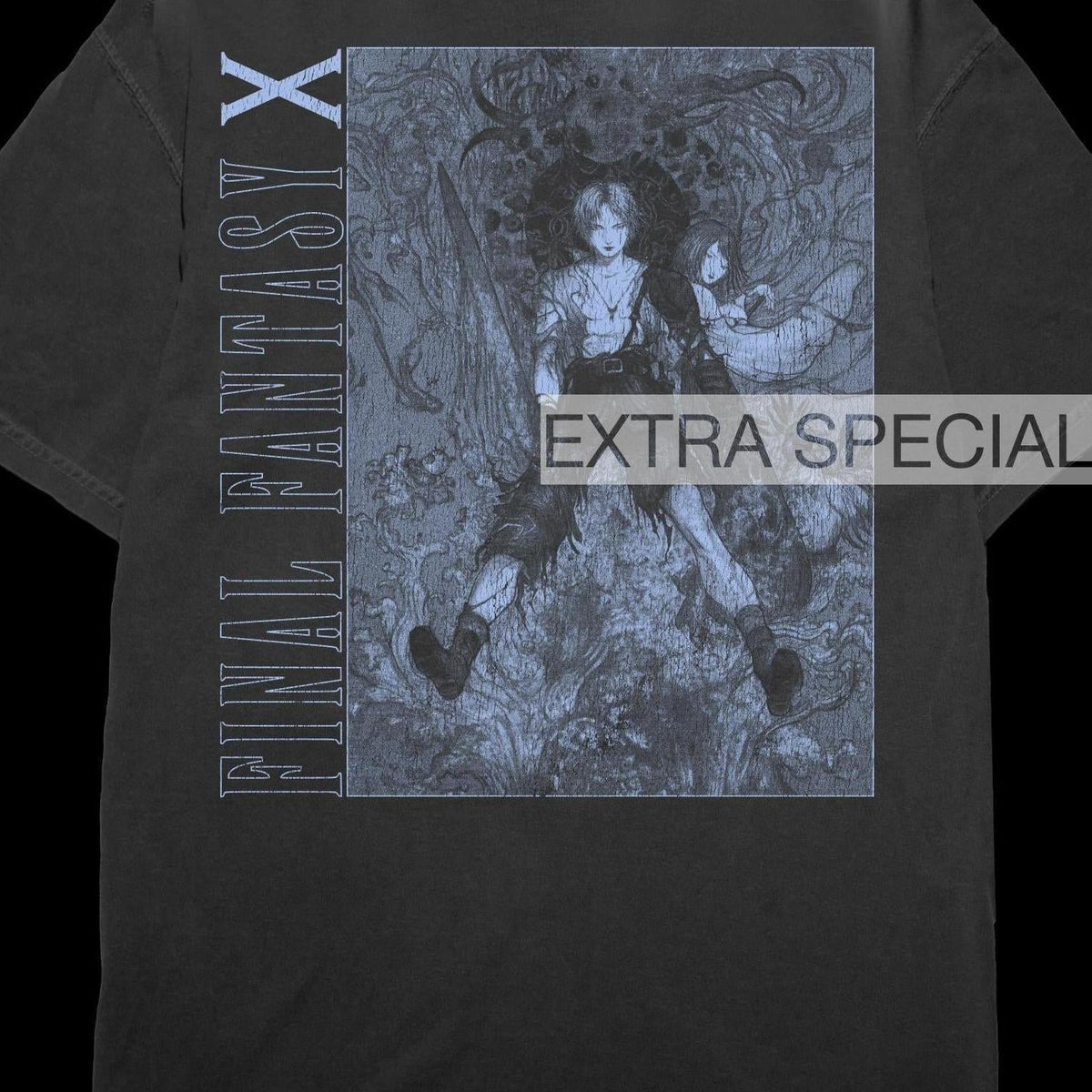 Final Fantasy X Shirt | Tidus + Yuna Back Print