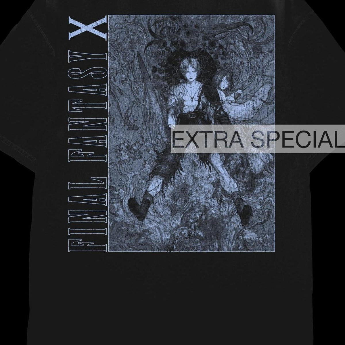 Final Fantasy X Shirt | Tidus + Yuna Back Print