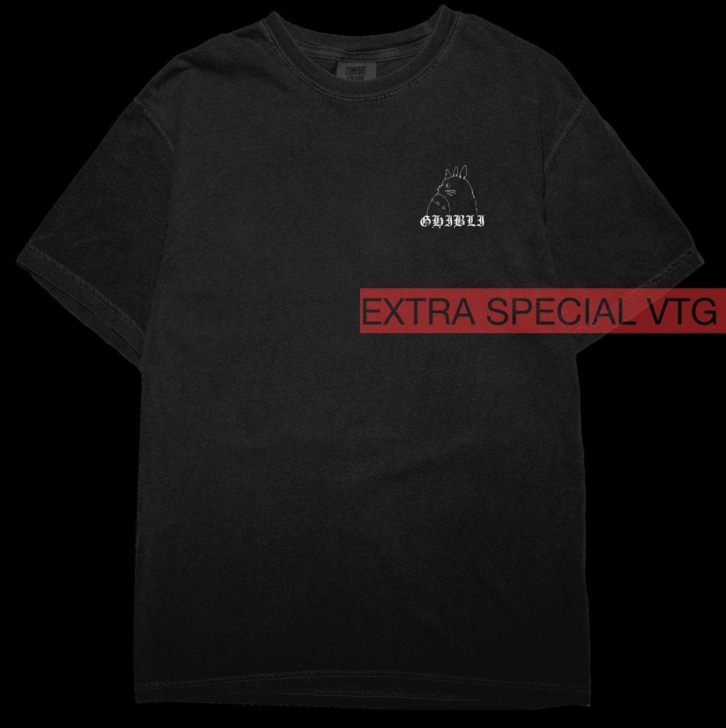 Spirited Away Shirt | Back Print | Black Metal Anime Shirt