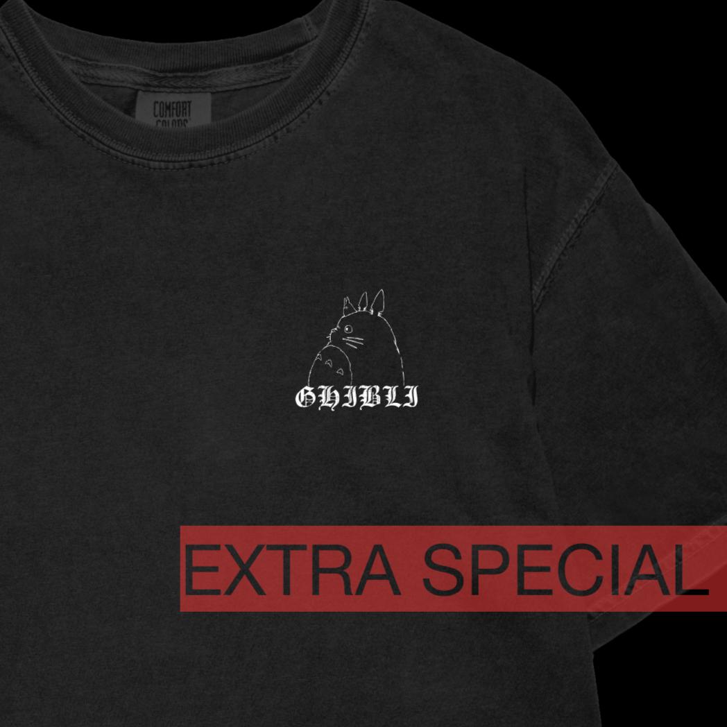 Spirited Away Shirt | Back Print | Black Metal Anime Shirt