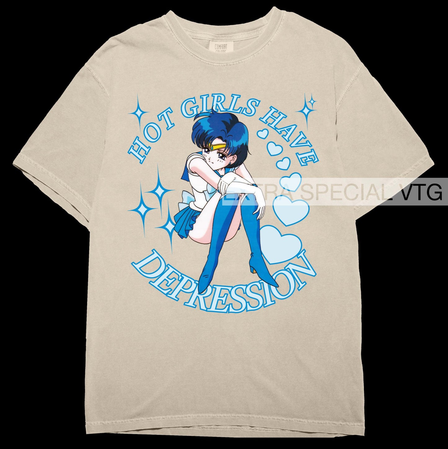 Hot Girls Have Depression Shirt | Sailor Japan