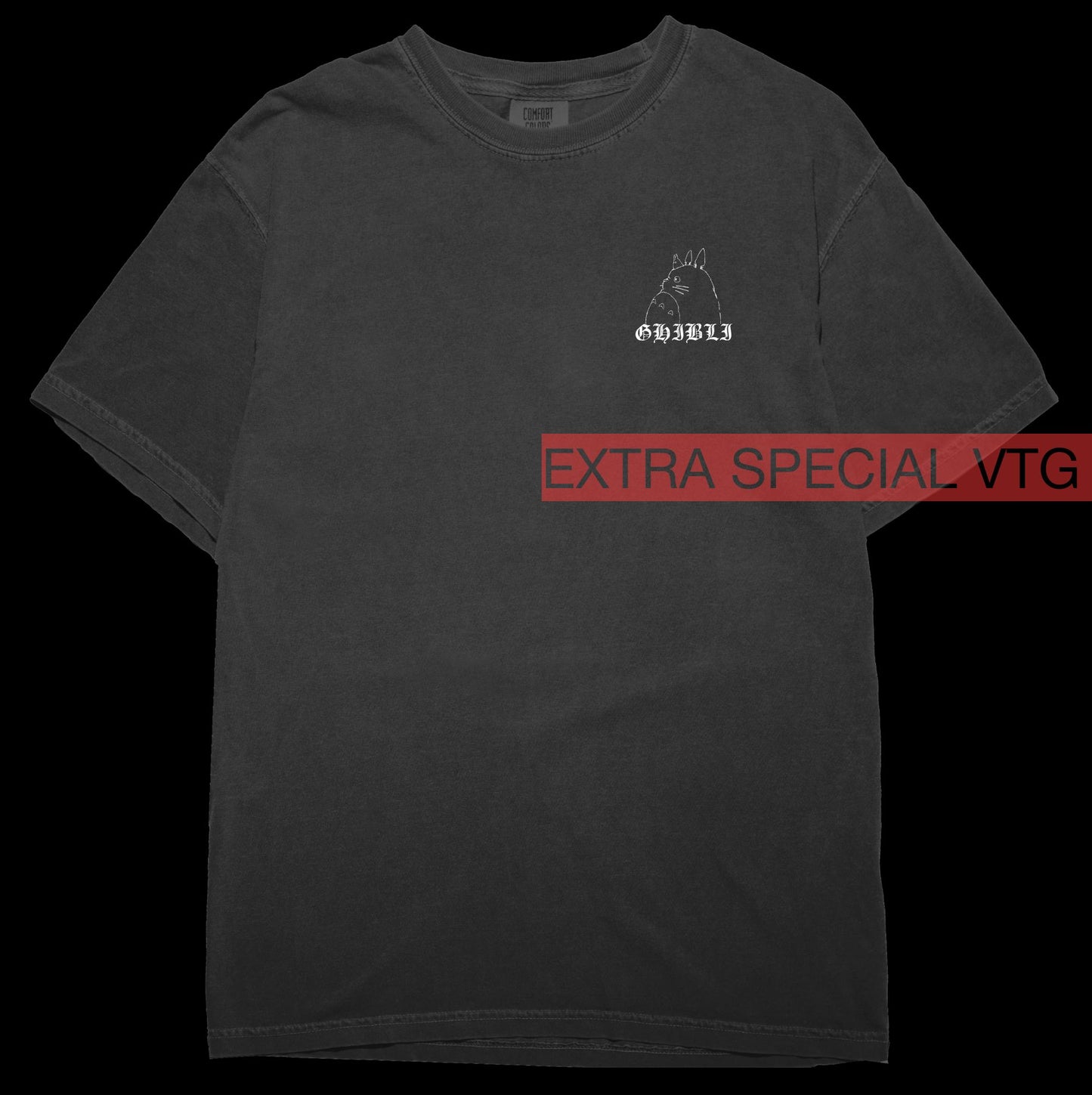 Spirited Away Shirt | Back Print | Black Metal Anime Shirt