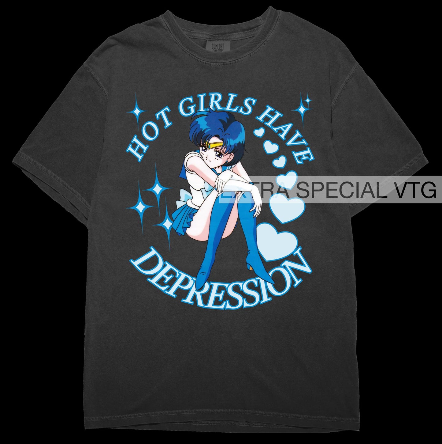 Hot Girls Have Depression Shirt | Sailor Japan