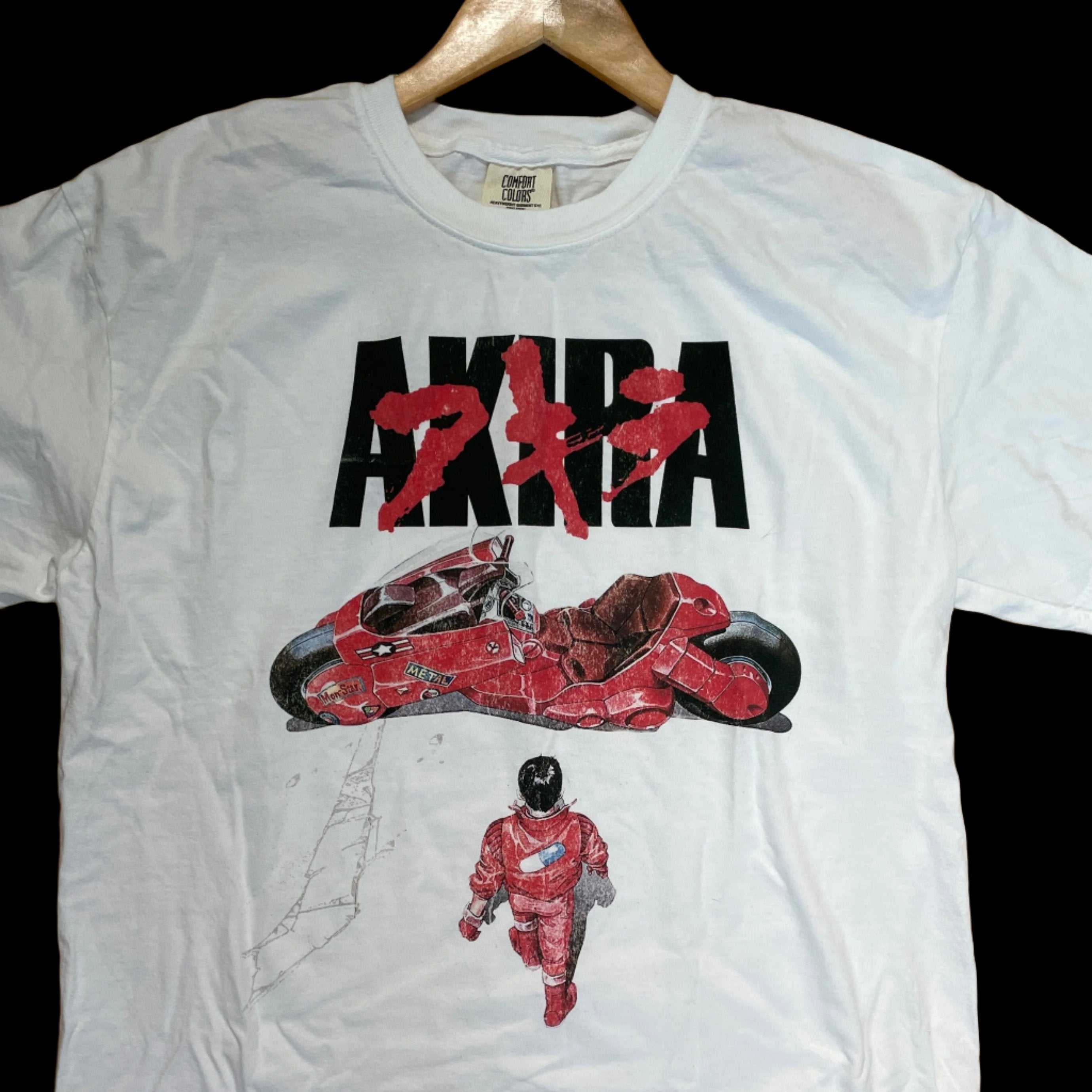 Akira 80s Vintage Anime Shirt - Ivory / S