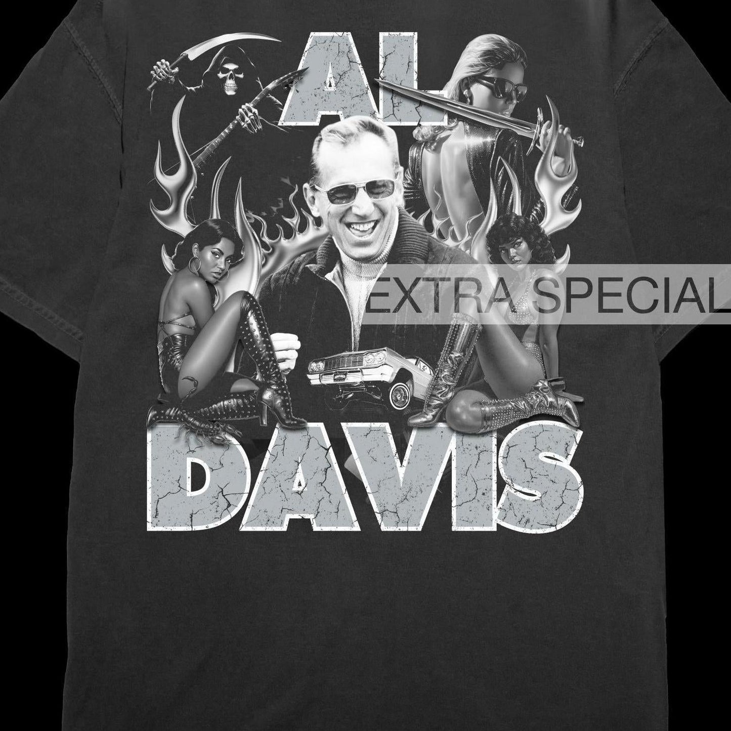 Al Davis Shirt | Back Print | Las Vegas Football | Oakland Football