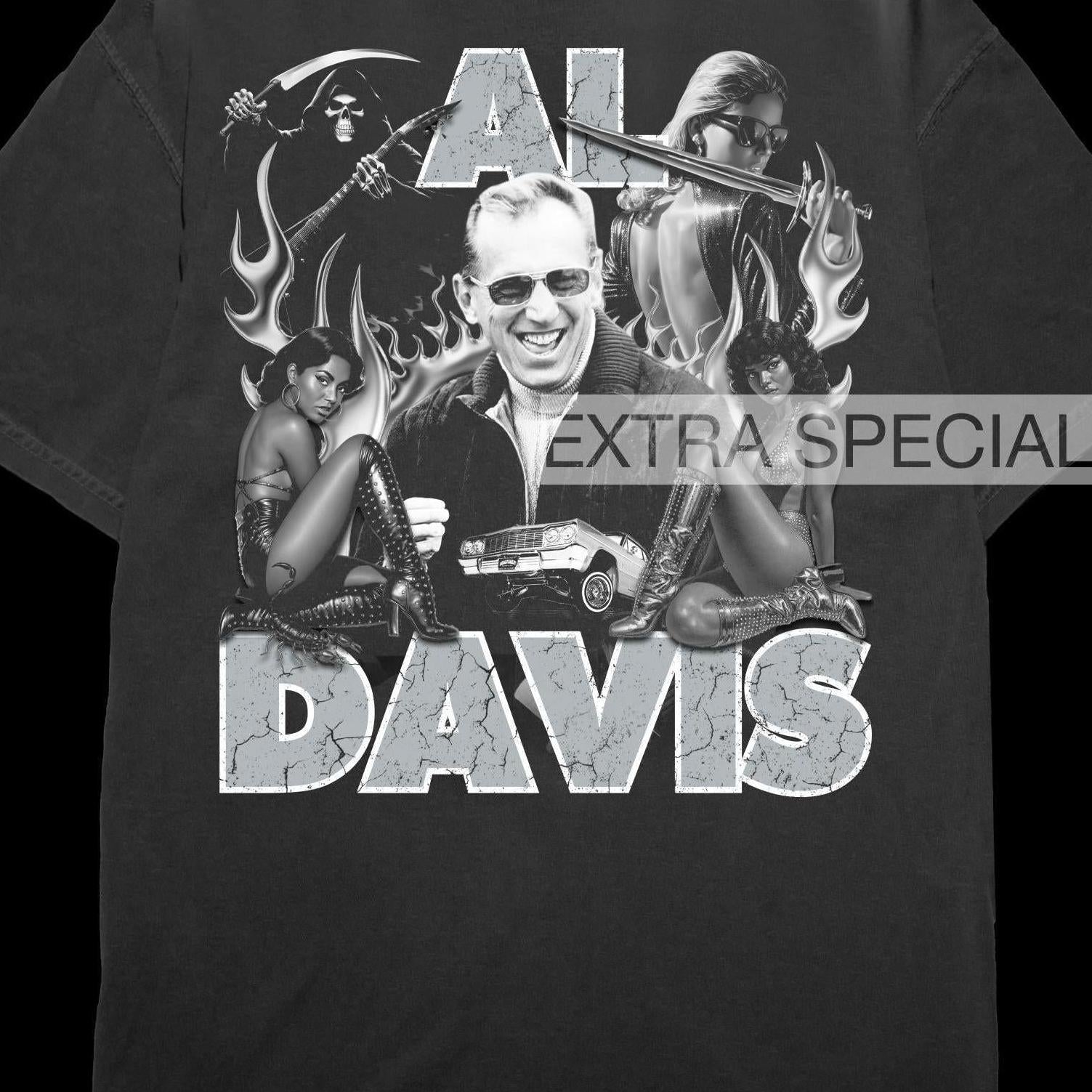 Al Davis Shirt | Back Print | Las Vegas Football | Oakland Football