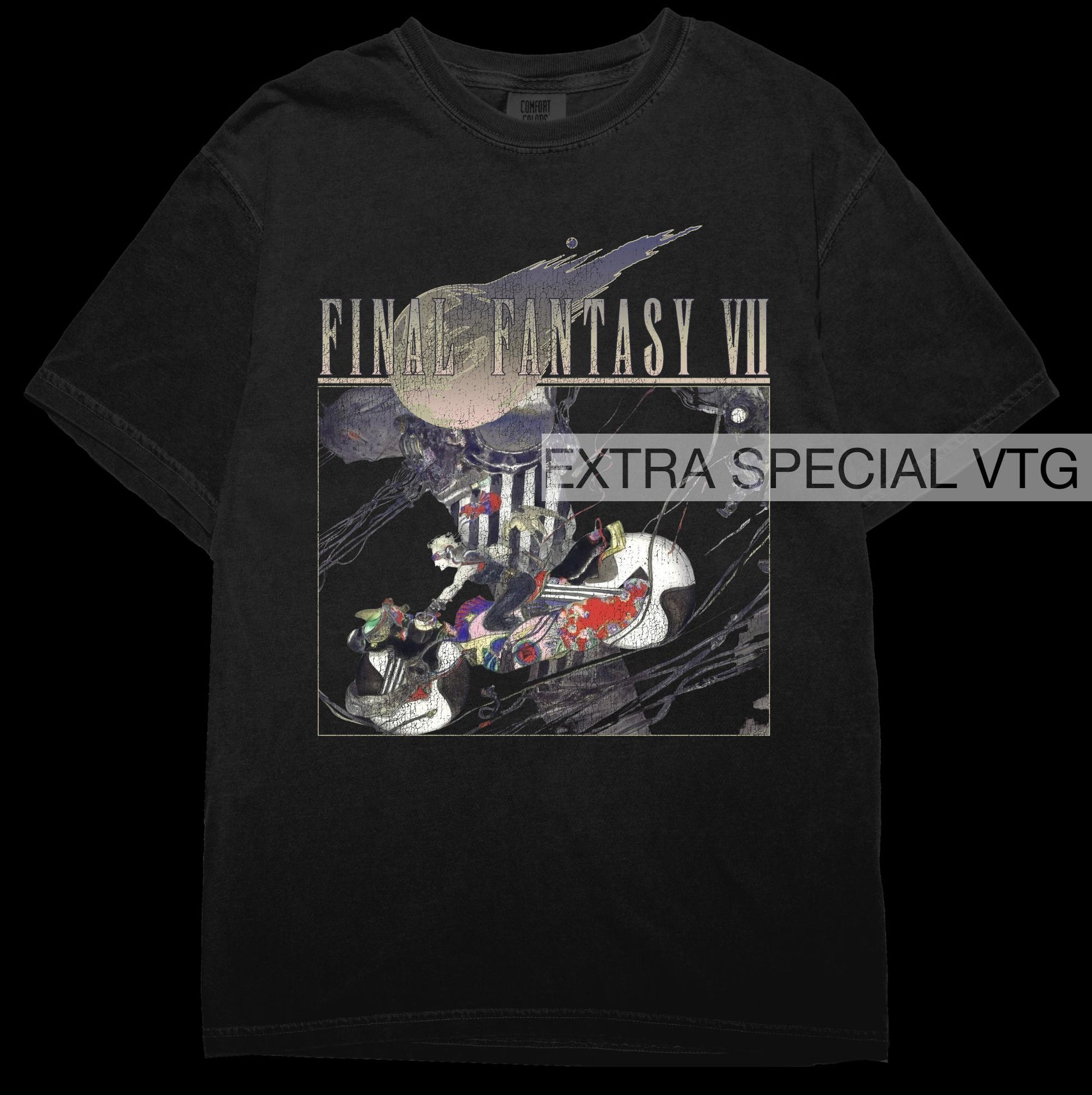 Final Fantasy VII Shirt | Cloud Motorcycle