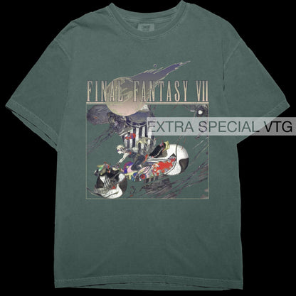 Final Fantasy VII Shirt | Cloud Motorcycle