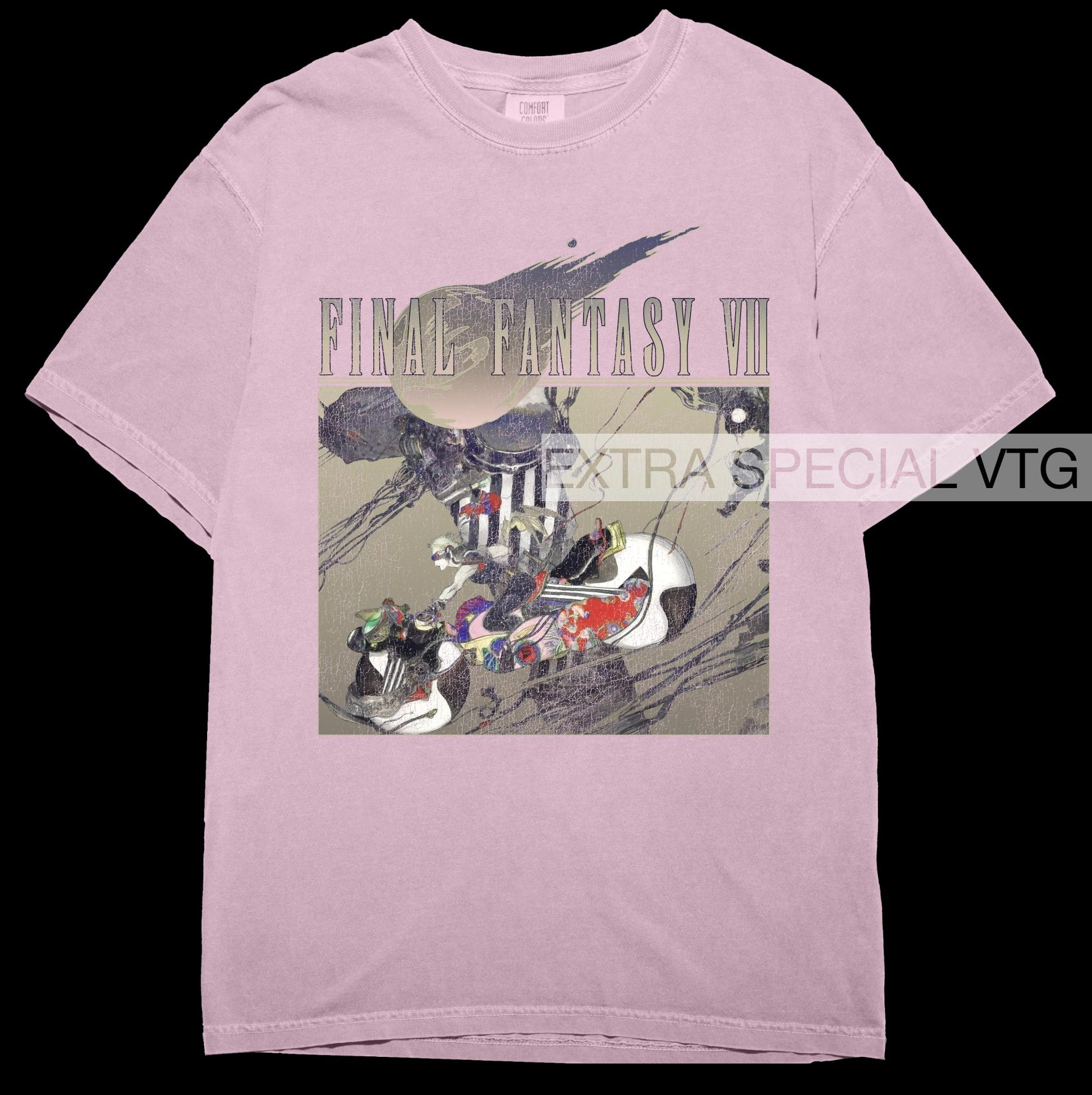 Final Fantasy VII Shirt | Cloud Motorcycle