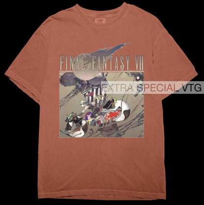 Final Fantasy VII Shirt | Cloud Motorcycle