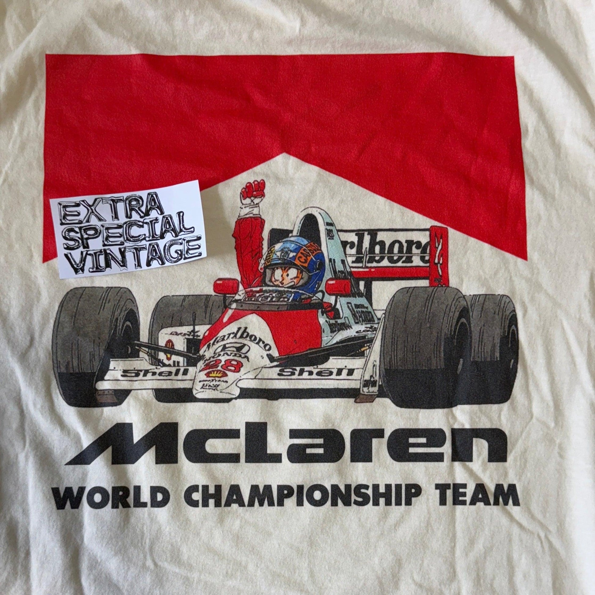 Dragon Ball McLaren Racing Back Print