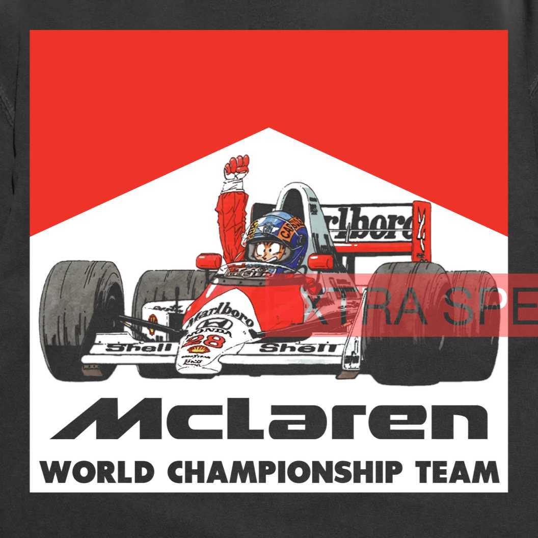 Dragon Ball McLaren Team Racing Shirt