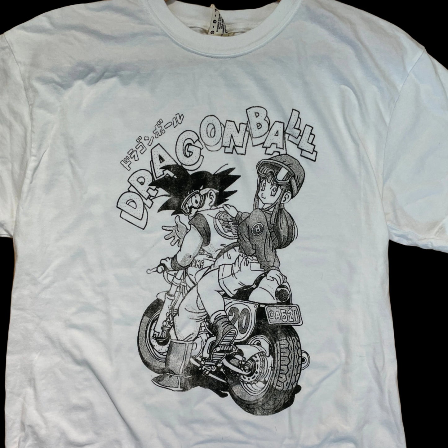 Dragon Ball Vintage Motorcycle Shirt