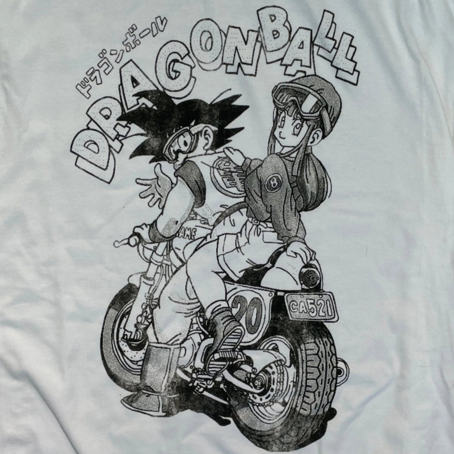 Chemise de moto vintage Dragon Ball