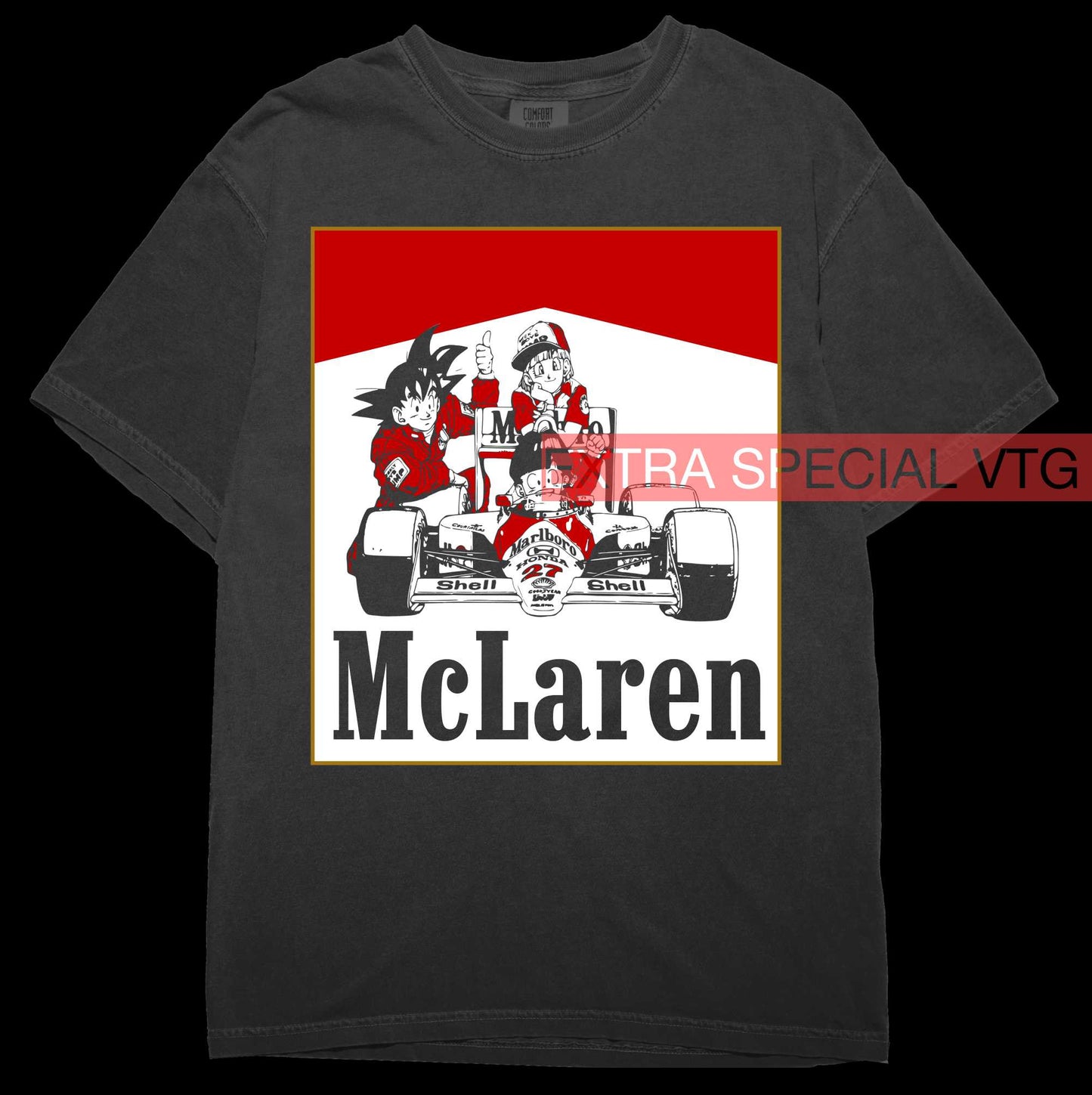 Dragon Ball x McLaren F1 Racing Shirt