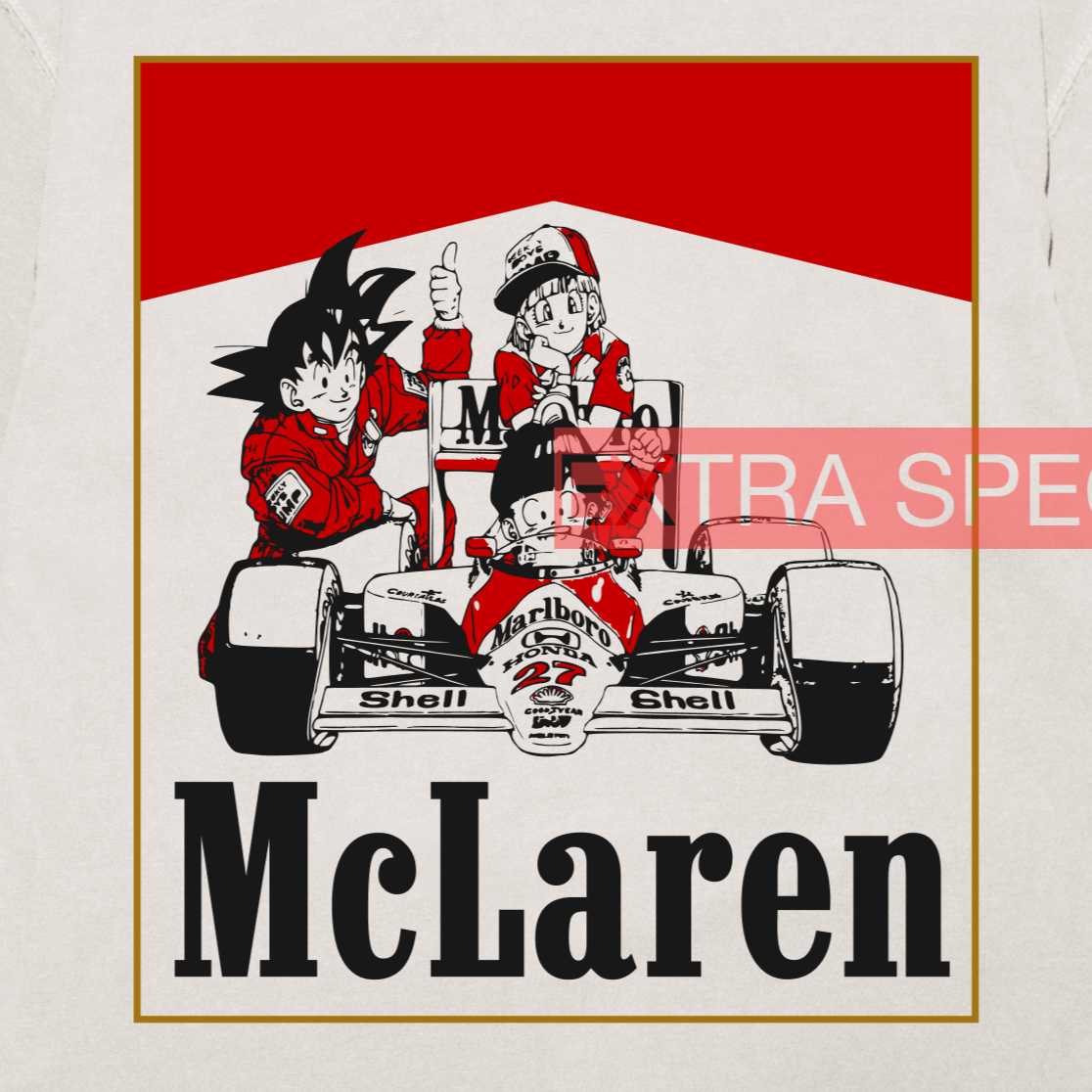 Dragon Ball x McLaren F1 Racing Shirt