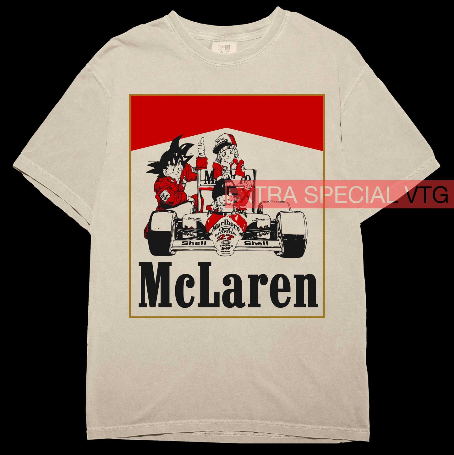 Dragon Ball x McLaren F1 Racing Shirt