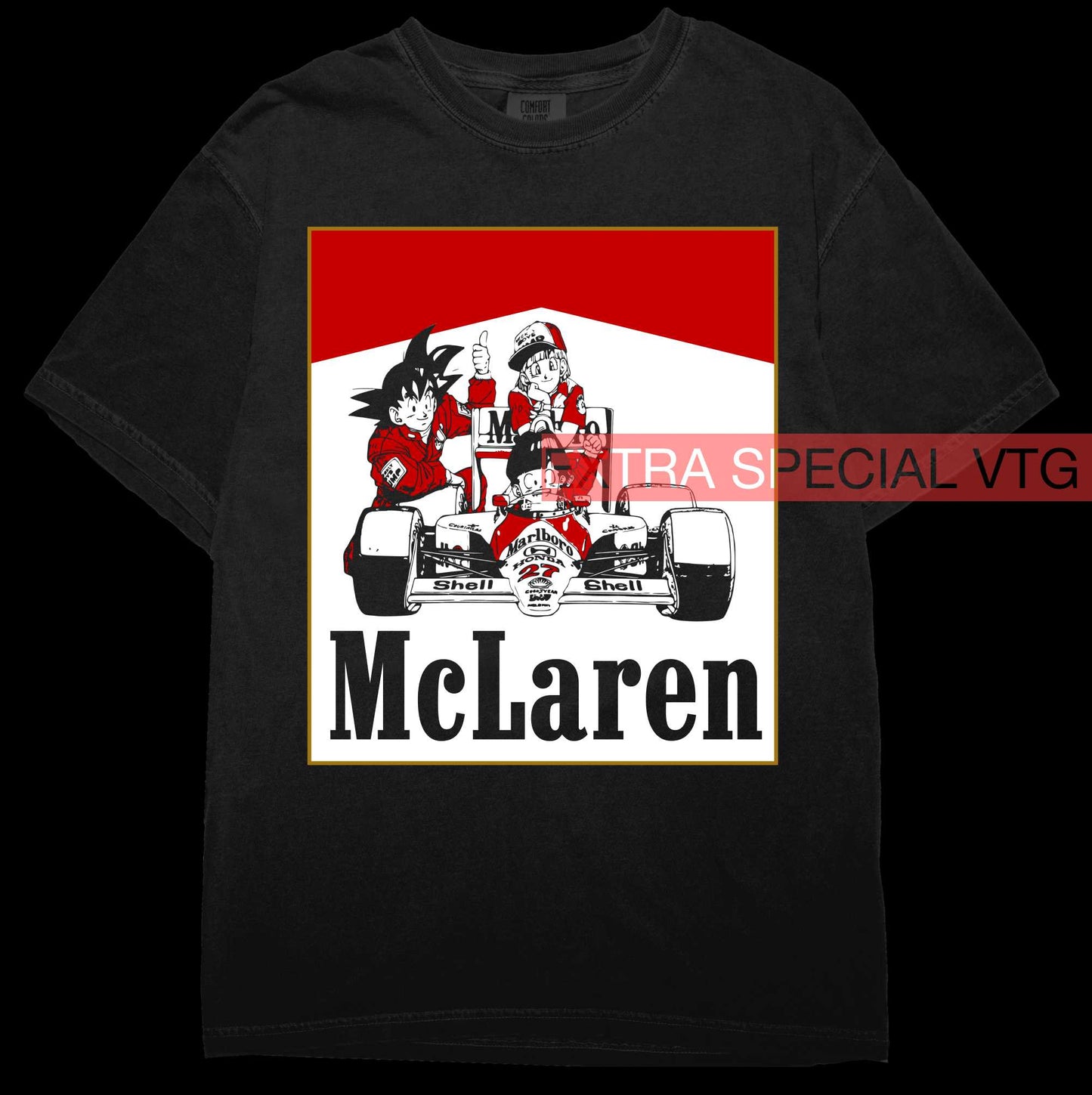 Dragon Ball x McLaren F1 Racing Shirt