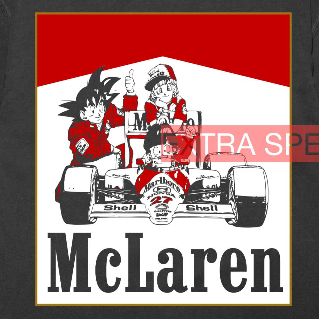 Dragon Ball x McLaren F1 Racing Shirt