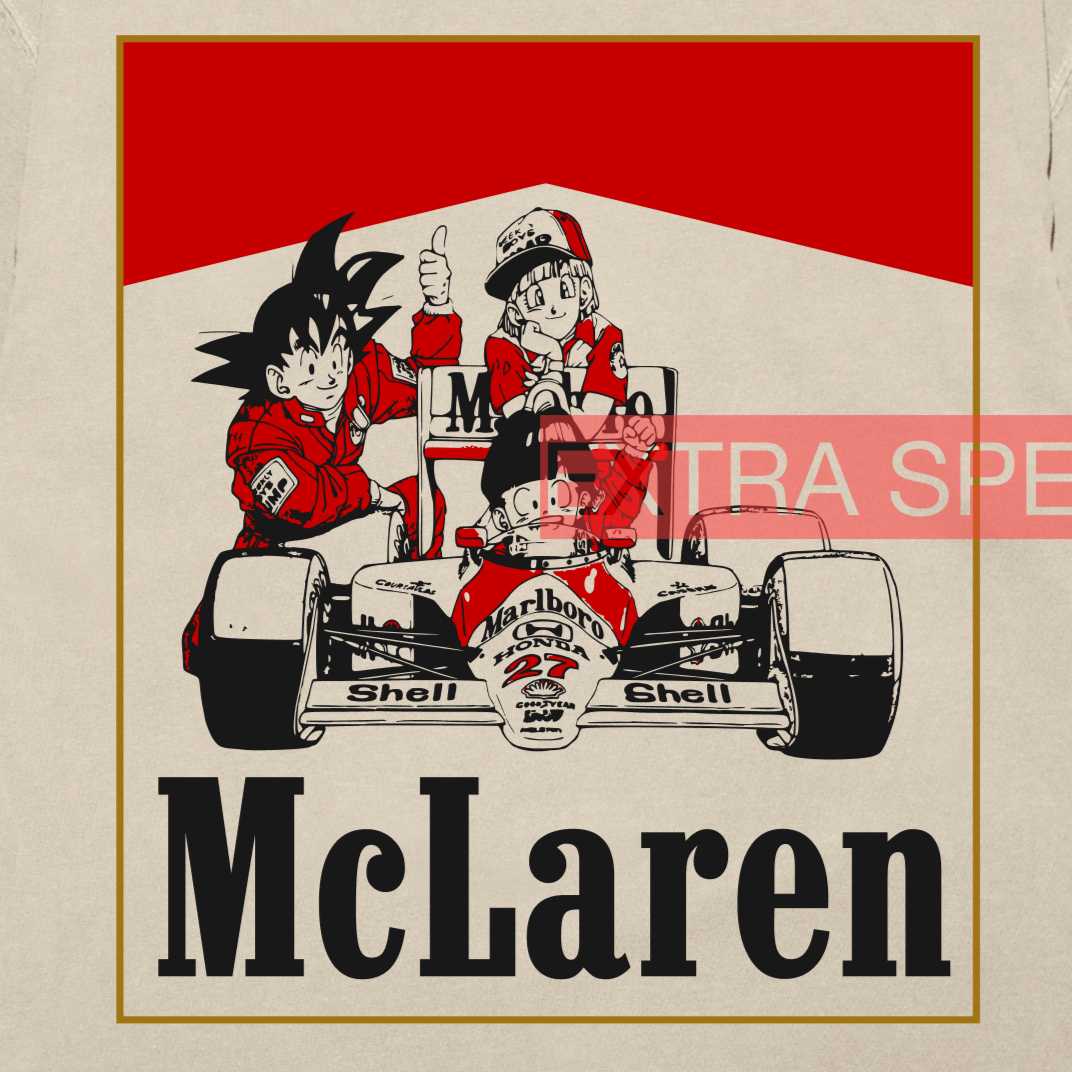 Dragon Ball x McLaren F1 Racing Shirt