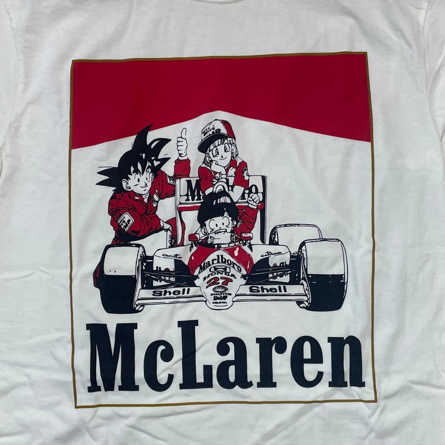 Dragon Ball x McLaren F1 Racing Shirt