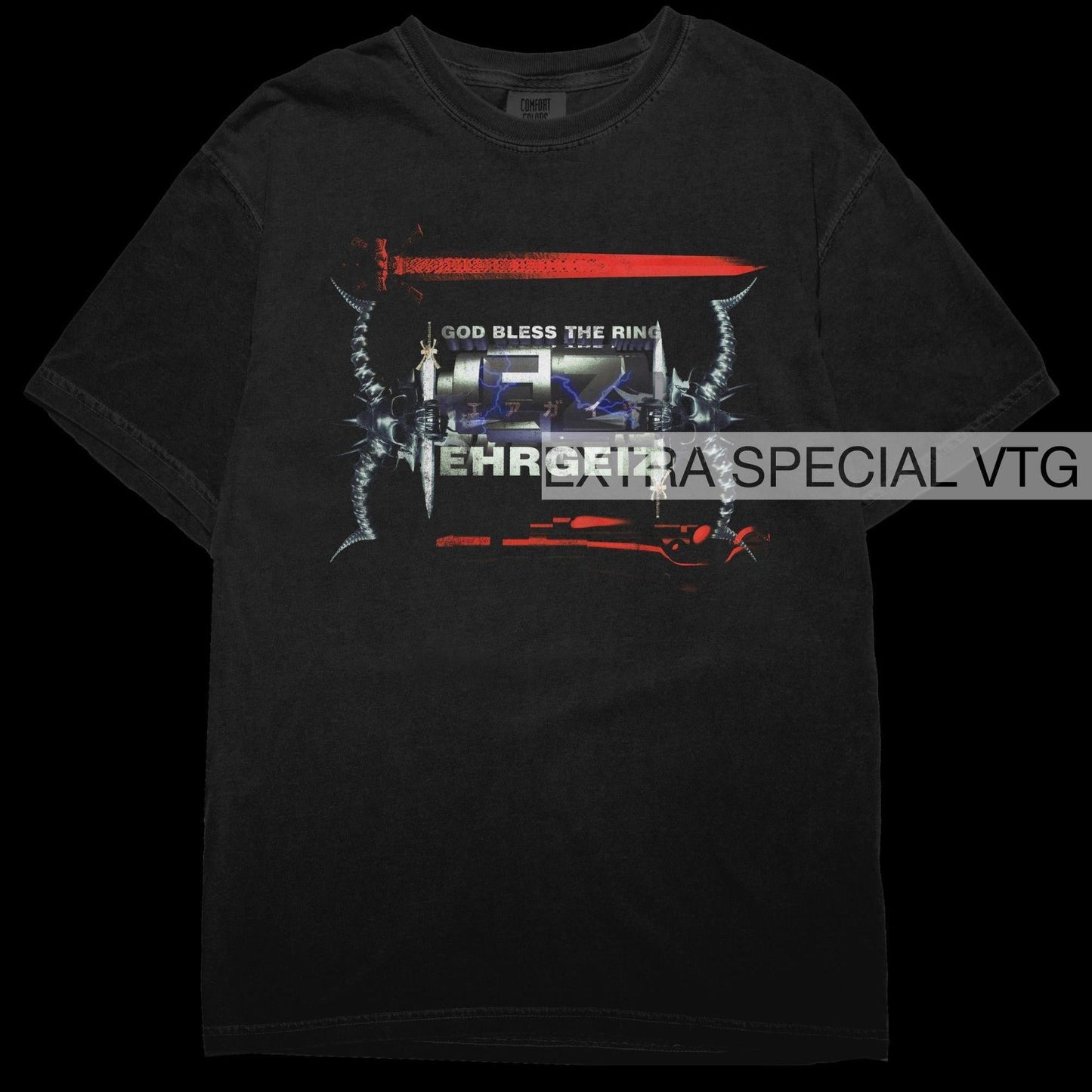 Ehrgeiz God Bless The Ring Shirt