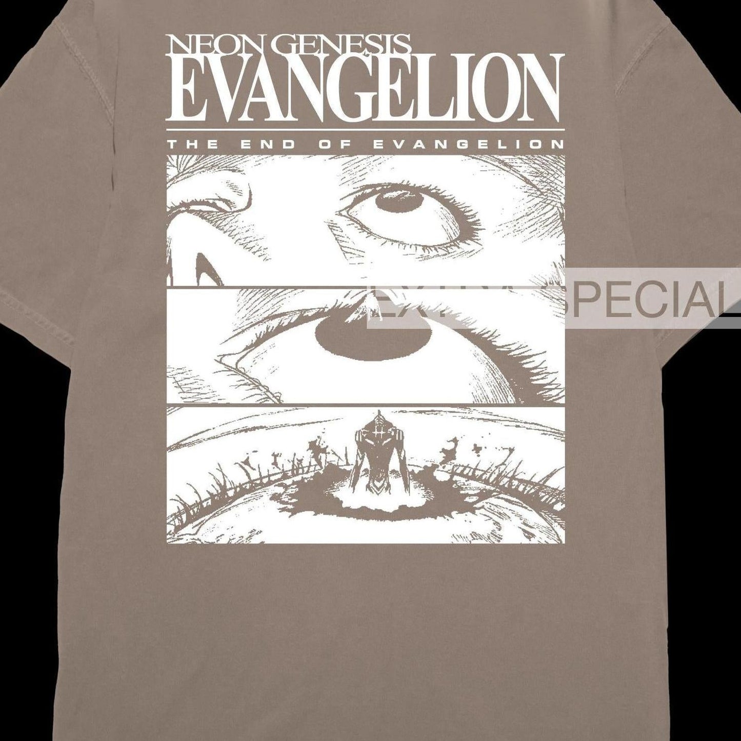 End of Evangelion Shirt | Back Print