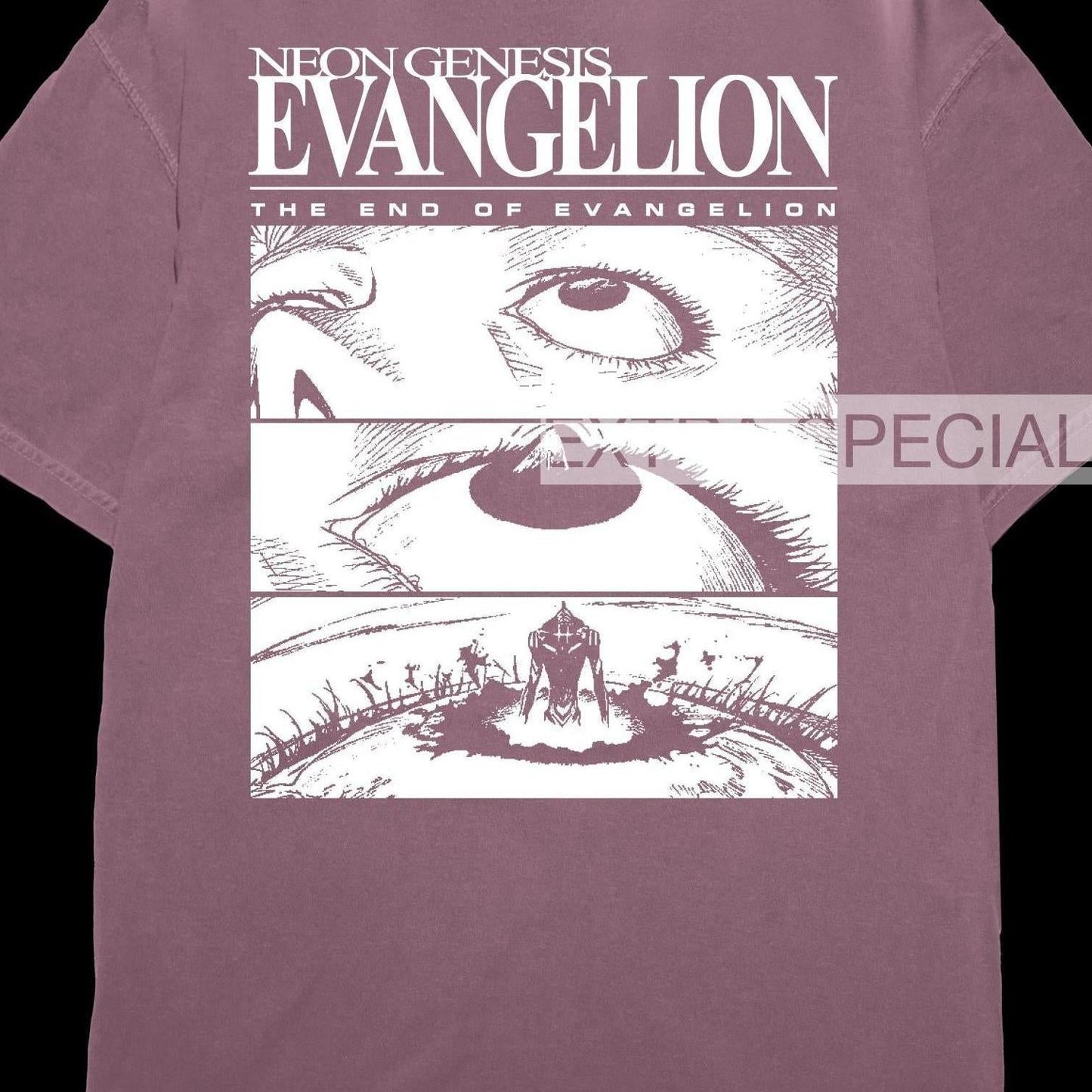 End of Evangelion Shirt | Back Print