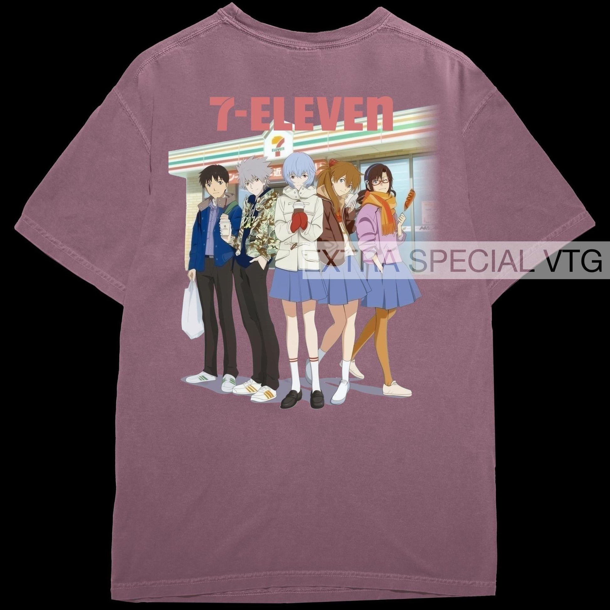 Evangelion 711 shirt | Back Print
