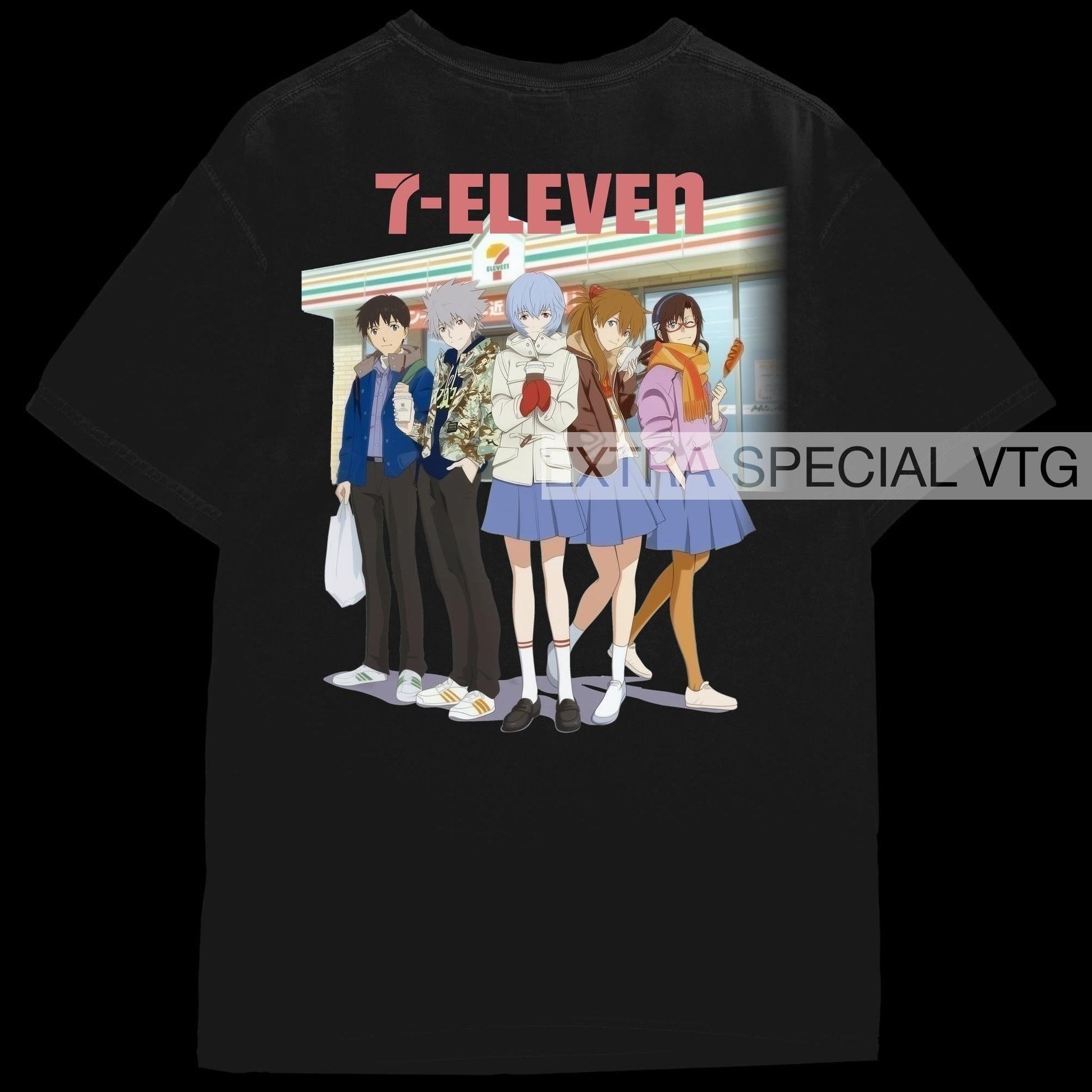 Evangelion 711 shirt | Back Print