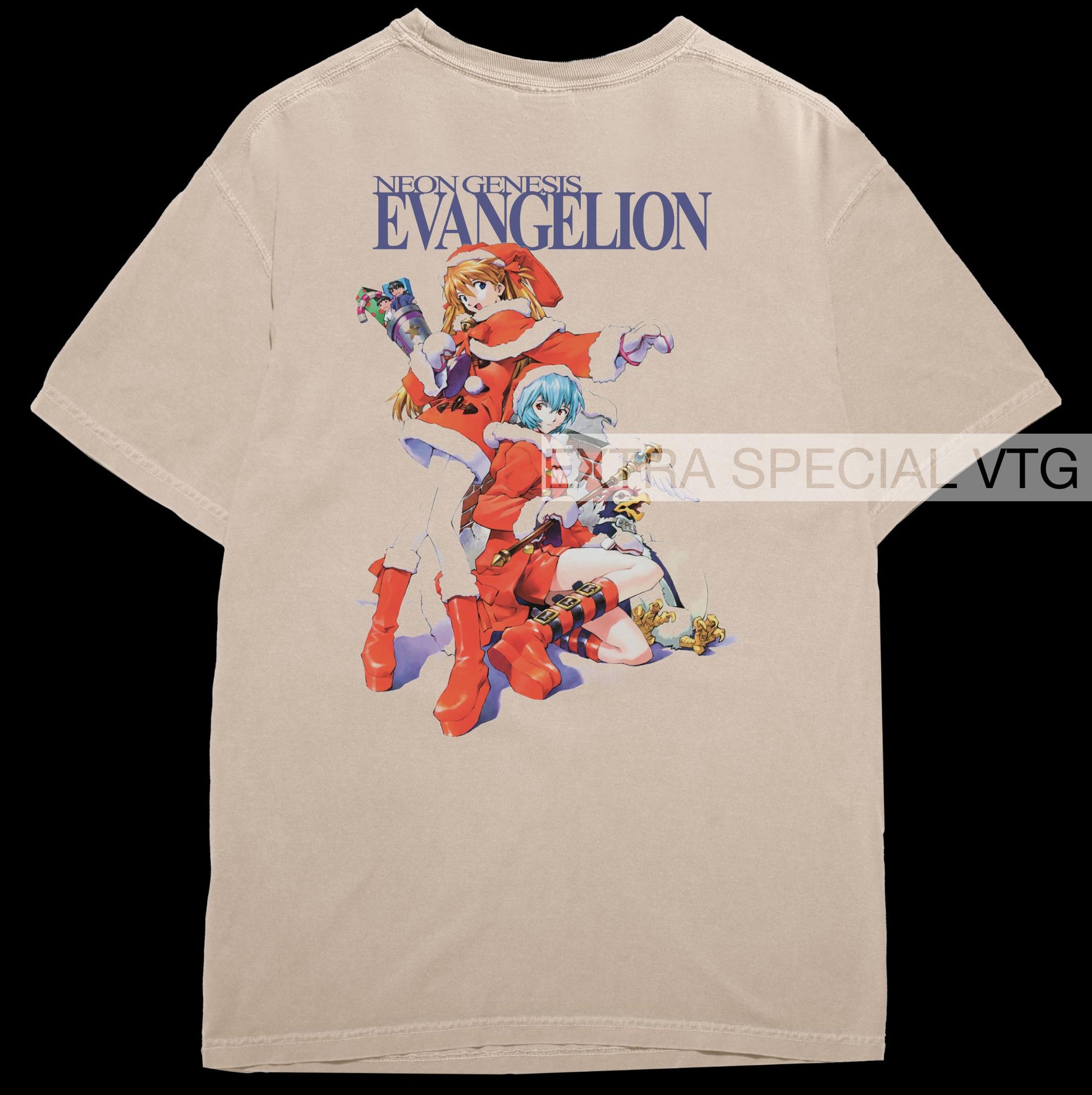 Evangelion Christmas Shirt | Back Print