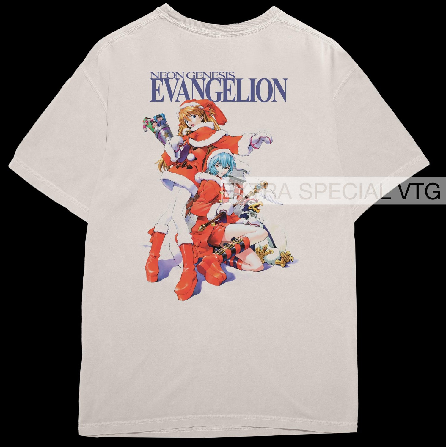 Evangelion Christmas Shirt | Back Print