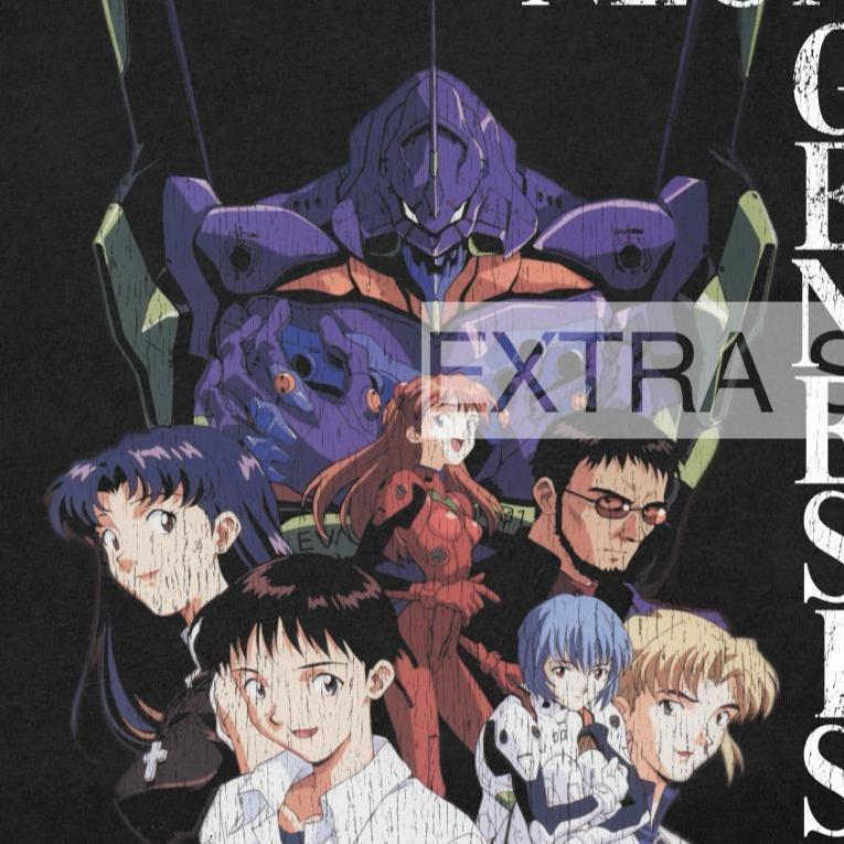 Evangelion Vintage Shirt - Vintage Anime Tshirt – Extra Special
