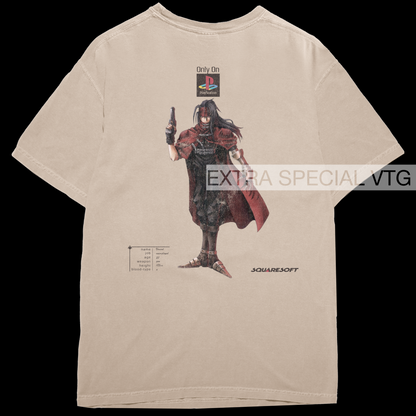 Final Fantasy 7 Vincent Reprint | Back Print