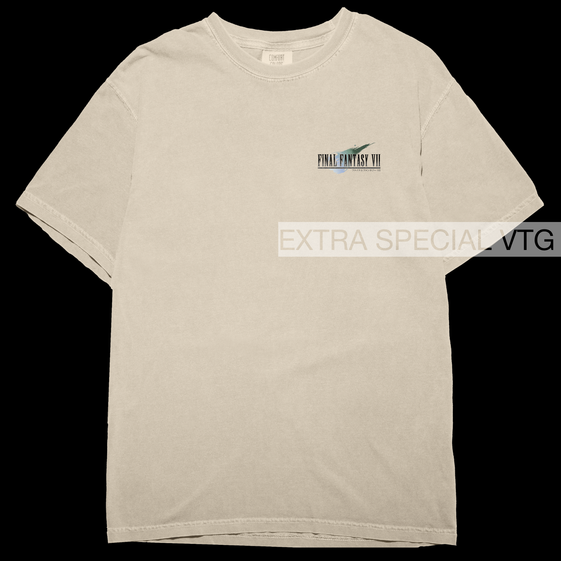 Final Fantasy 7 Vincent Reprint | Back Print