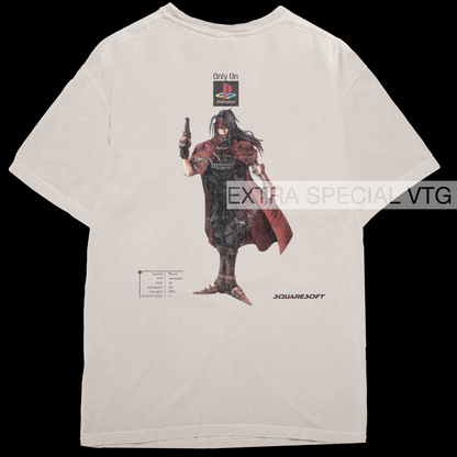 Final Fantasy 7 Vincent Reprint | Back Print