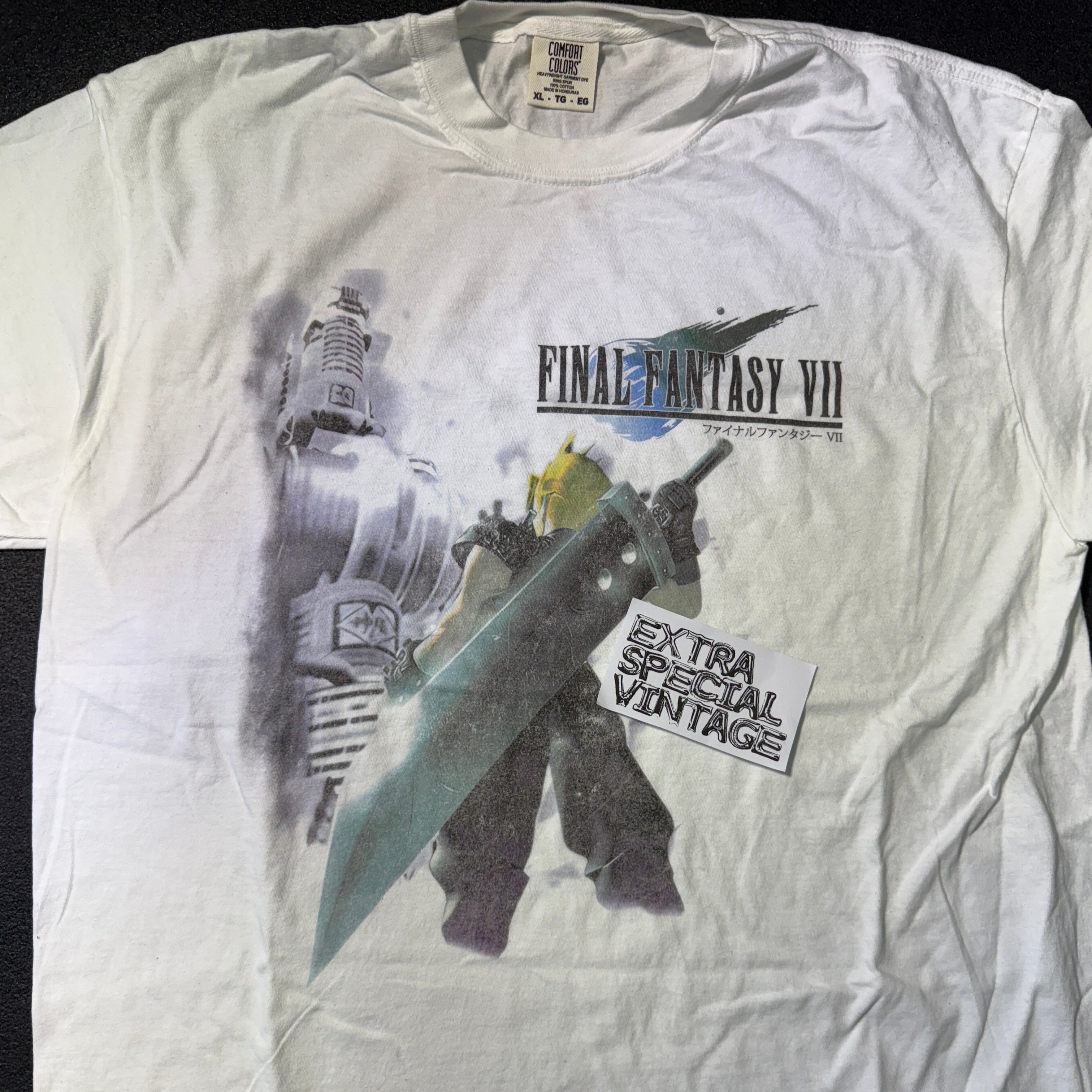 CLOUD TEE/FFVII REBIRTH×vaultroom/white CLOUD TEE/FFVII REBIRTH×vaultroom/white