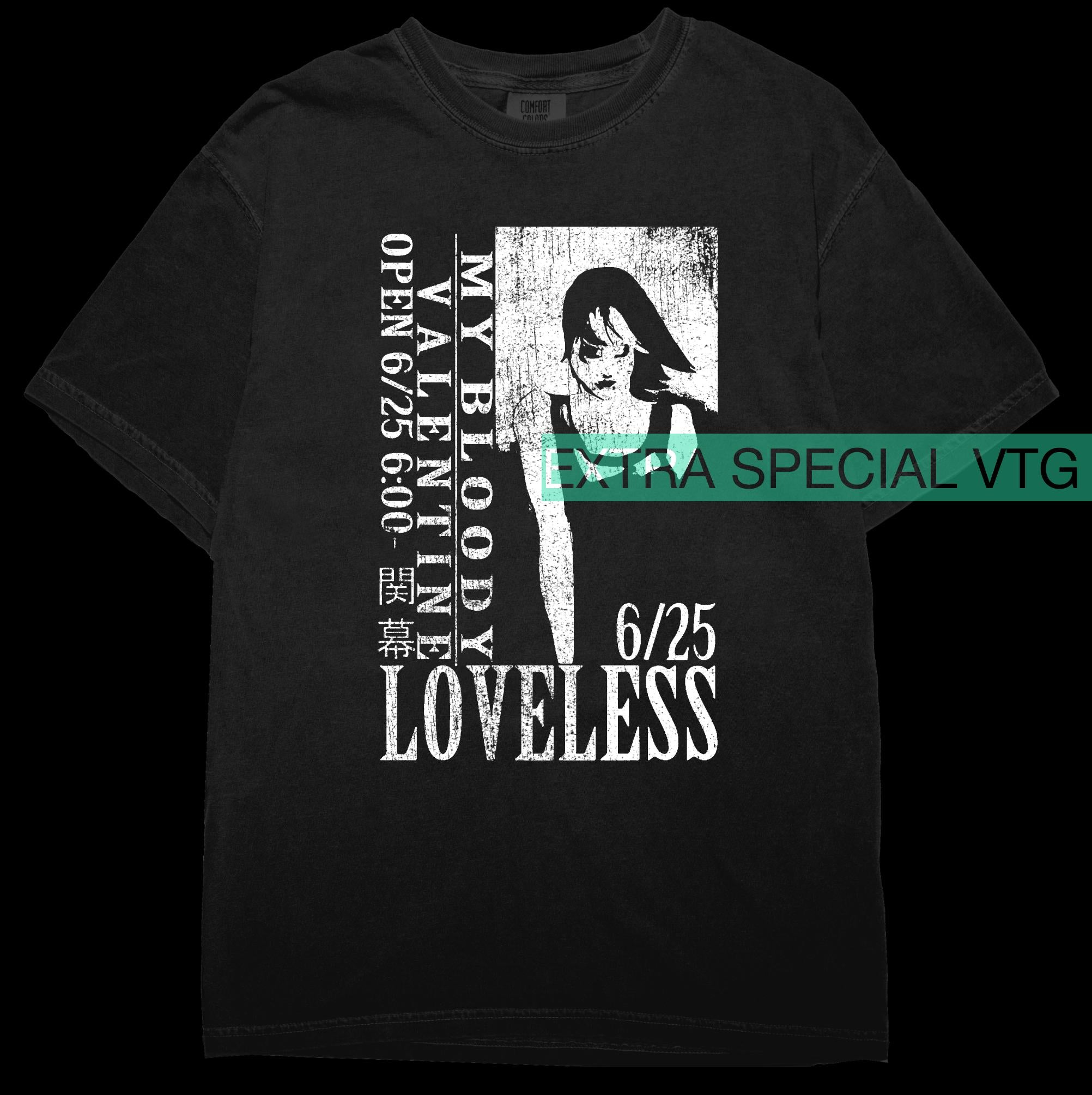 Final Fantasy VII Loveless My Bloody Valentine Shirt – Extra