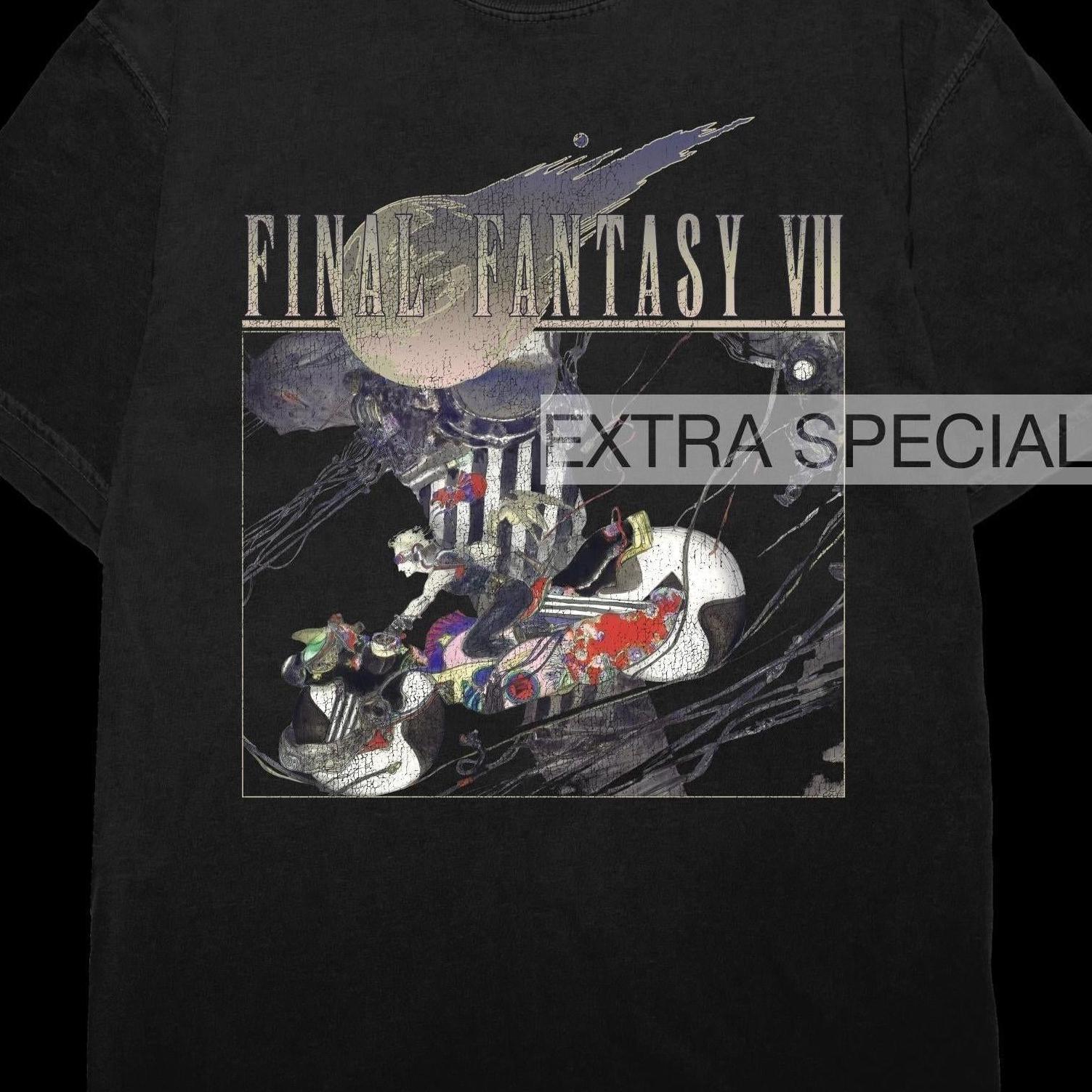 Final Fantasy VII Shirt | Cloud Motorcycle