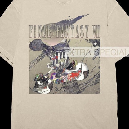 Final Fantasy VII Shirt | Cloud Motorcycle