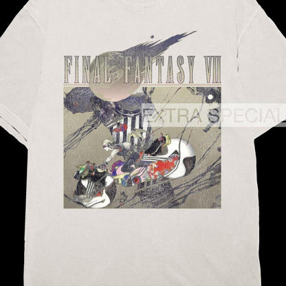 Final Fantasy VII Shirt | Cloud Motorcycle