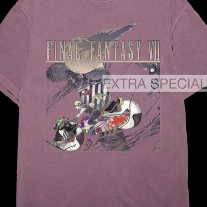 Final Fantasy VII Shirt | Cloud Motorcycle