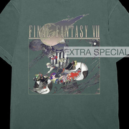 Final Fantasy VII Shirt | Cloud Motorcycle