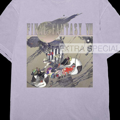 Final Fantasy VII Shirt | Cloud Motorcycle