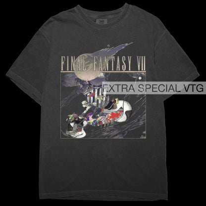 Final Fantasy VII Shirt | Cloud Motorcycle