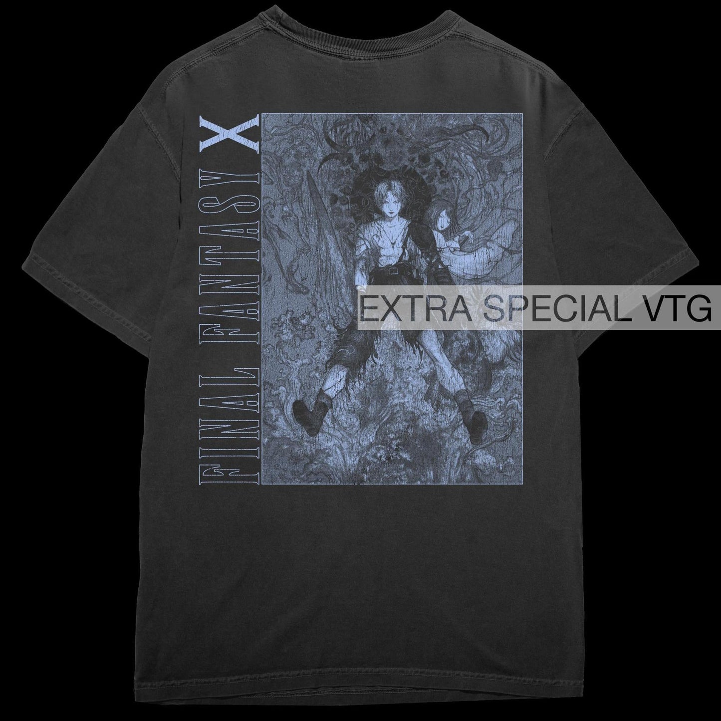 Final Fantasy X Shirt | Tidus + Yuna Back Print