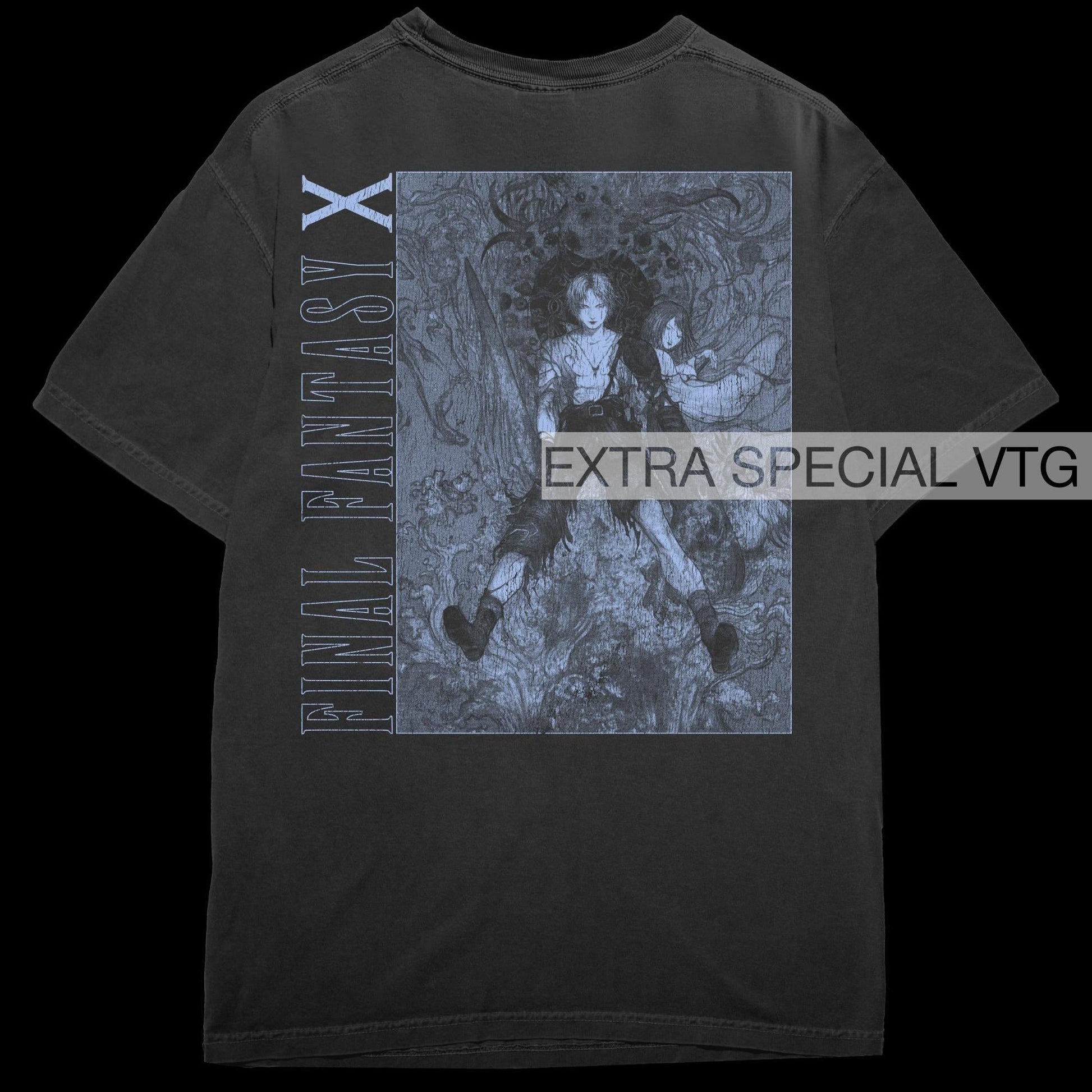Final Fantasy X Shirt | Tidus + Yuna Back Print