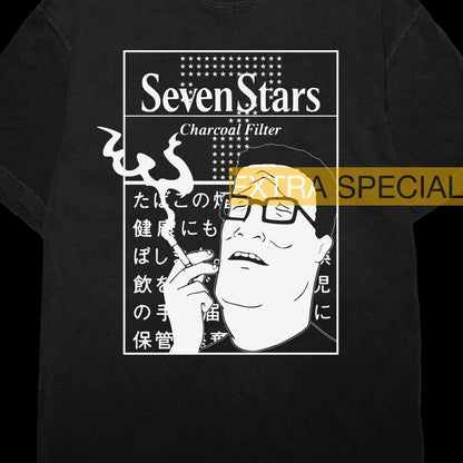 Hank Hill Smoke Shirt | King of the Hill | Japanese Cigarette Shirt