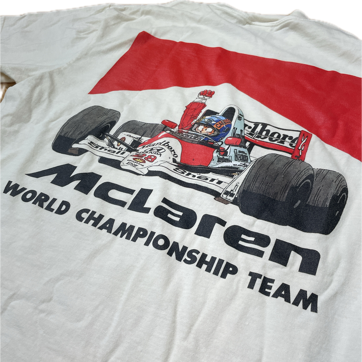 Dragon Ball McLaren Team Racing Shirt | Back Print