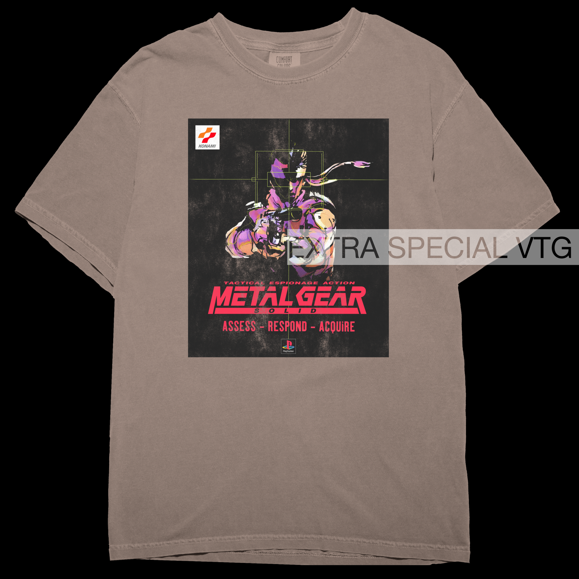 Metal Gear Solid Shirt | Assess Respond Acquire